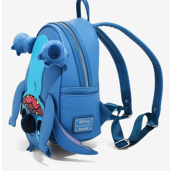 NWT Loungefly Lilo and Stitch upside-down mini backpack main image 11